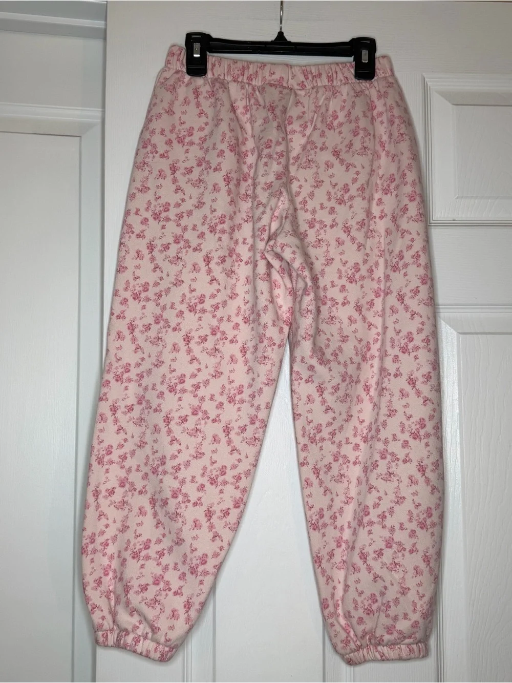 Gap × LoveShackFancy Kids Pink Floral Jogger Sweatpants Girls Sz M